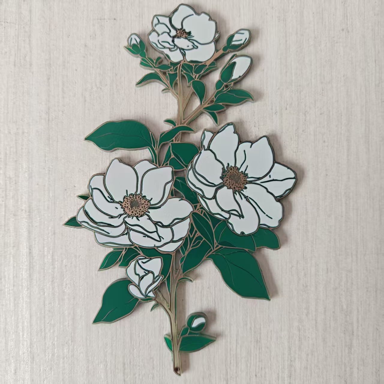 栀子花正面